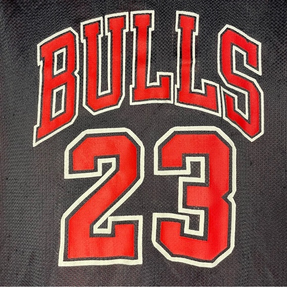 Champion Reversible Michael Jordan Jersey Vintage 90s Red and Black - Picture 3 of 12